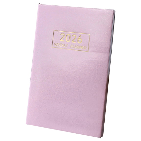 2026 Daily Planner Notebook, A5 English Schedule Book for office, Travel Diary Organizer for scholars Teachers, Cute Softcover Plan Journal, 1 Notebook