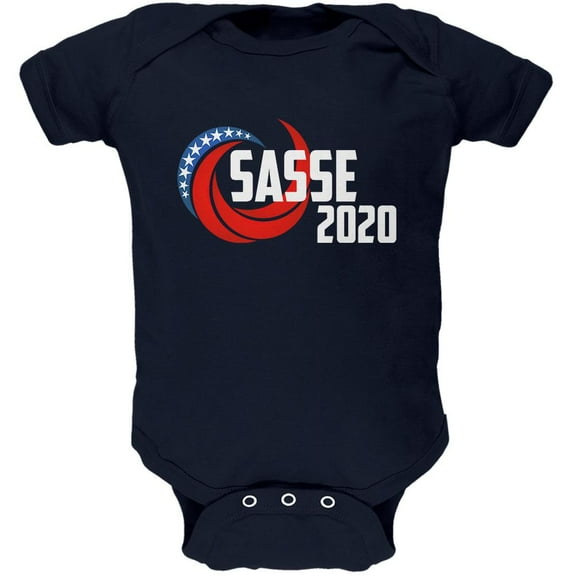 Presidential Election 2020 Ben Sasse Swoosh Soft Baby One Piece Navy 9-12 M