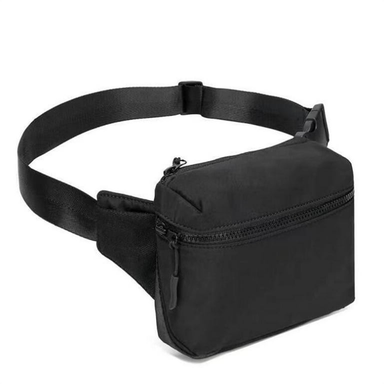 Belt Bag Small Waist Bag Crossbody Fanny Packs for Women Men Waterproof Fanny Pack for Sports Running Outing Black Walmart
