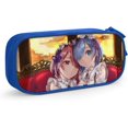 thumbnail image 1 of Re Zero Anime Blue Pencil Case, 1 of 4