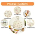 thumbnail image 5 of Lunch Bag for Women Insulated Lunch Box Cute Quilted Lunch Tote Bags Reusable Large Capacity Cooler Bag for Travel Work Picnic, 5 of 7