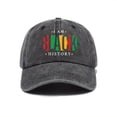 thumbnail image 1 of Visor Cap for Outdoor Wear - Washed Soft Top Baseball Hat with Letter Print Unisex Sun Casual Summer Accessory Versatile Everyday Hat, 1 of 2