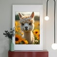 thumbnail image 2 of Diamond Art Kit for Adults, Adorable Alpaca In Sunflower Field Diamond Painting for Adults Beginners, DIY Diamond Art Painting Kits, 5D Diamond Painting Crafts for Home Decor 12x16 Frameless, 2 of 7