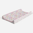 thumbnail image 2 of Bacati - Muslin Quilted Changing Pad Cover, Little Dino Girls Pink/Fuchsia/Aqua/Orange, 2 of 9