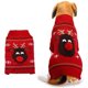 thumbnail image 1 of CHAO Abrigos para perros, (rojo S) Suéter de invierno para perros Suéter con patrón navideño Abrigo de punto para ropa de invierno para mascotas Suéter de moda Regalo para perros, 1 of 5