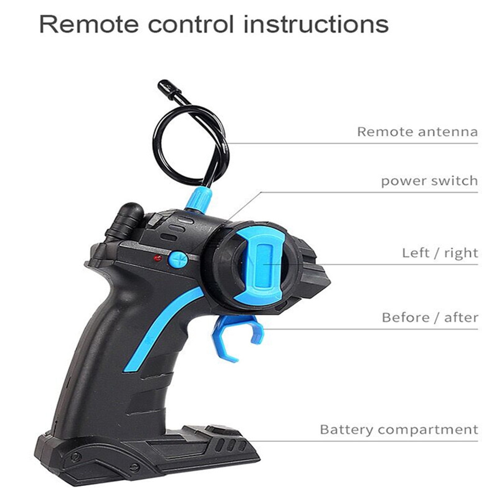 TERGAYEE 2.4GHz Off Road Remote Control Car, All Terrain Off Road Vehicle Four Wheel Drive Hight Speed, High Elasticity Shock Absorber Strengthen Protective Frame Christmas Gifts Birthday Gifts