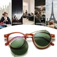 thumbnail image 5 of Juego de gafas de sol de viaje, gafas de sol de tendencia de moda para fotografía callejera, fabricadas en TR, metal, TAC, 5 of 5