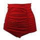 thumbnail image 4 of MKLEKYY Pantalones Cortos Para Mujer, Pantalones Cortos De Baño De Cintura Alta Para Mujer, Faldas, Bikini Fruncido, Tankini, Calzoncillos, Pantalones Cortos De Baño, Ropa Interior, 4 of 4