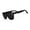 Black, variant on Goodr Unisex Running Polarized Sunglass, Black