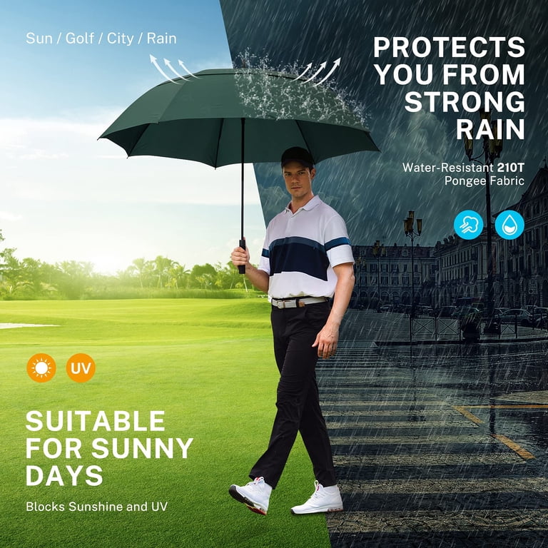 Gonex Golf Umbrella, 68 Inch Double Canopy photo 4