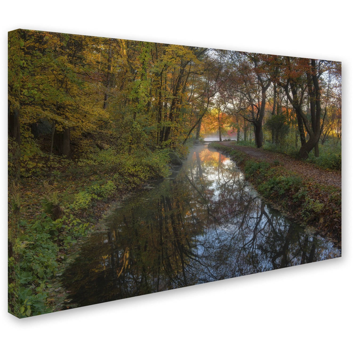 Trademark Fine Art 'Take me to the Pond' Canvas Art by Michael Blanchette Photography