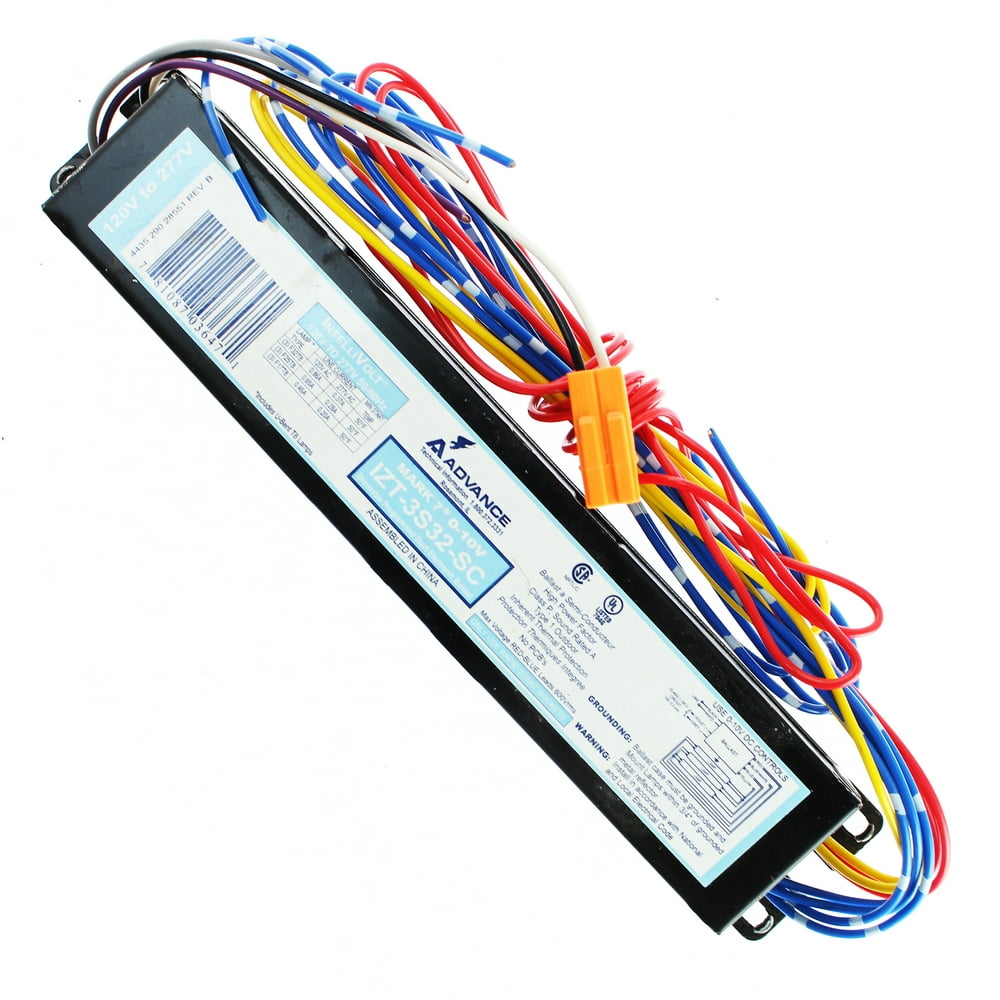 Advance Mark 7 010V IZT3S32SC (3) Lamp Fluorescent Ballast F32T8 120