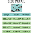 thumbnail image 3 of FREEAM Soft Rug Large Area Rugs, Dachshund Dogs Love Hearts Comfortable Indoor Carpet, Baby Play Mat for Living Room Bedroom Nursery Home Decor Floor Mat 60x39inch, 3 of 6