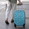 thumbnail image 3 of Cartoon Construction Vehicles Cones Luggage Cover Fashion Suitcase Cover Baggage Covers Fit 25-28 Inch Luggage (Go Travel), 3 of 5