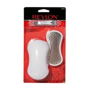 Revlon Pedi Expert, 3 pc Pedicure Kit includes Stainless Steel Dual Surface Exfoliator, Nail Clipper, and Nail File