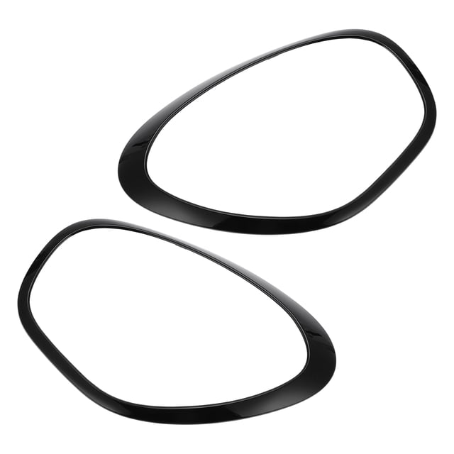 1 par de bisel de recorte de faros delanteros para Mini Cooper Countryman 2011-2016 No. 51139801573/51139801574