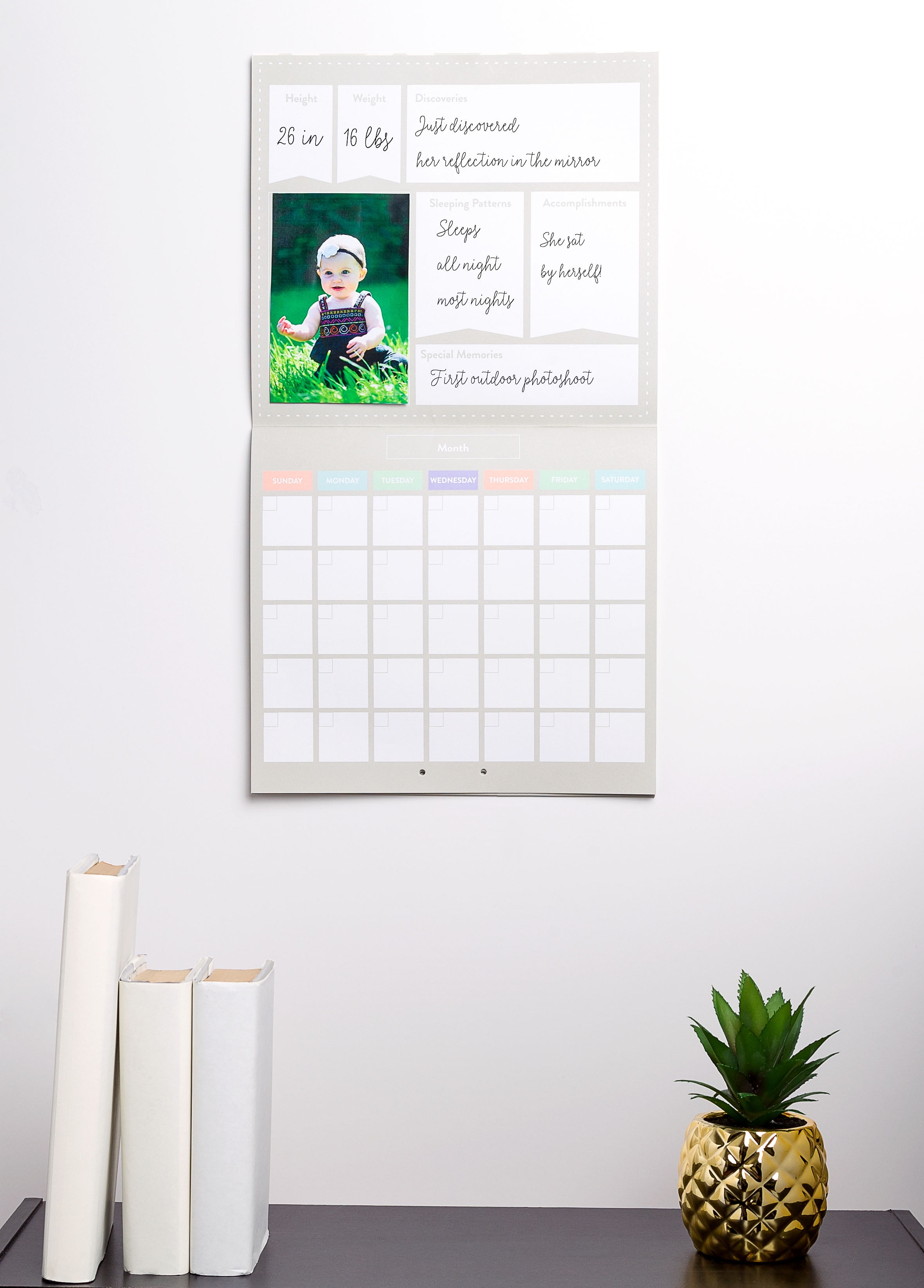 Pearhead Baby’s First Calendar furniturezstore