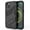 Black, variant on SaniMore for iPhone 14 6.1" 2022 Armor Protective Cover Rugged PC Backplane with Hidden Kickstand Anti-fall Drop Resistant Shockproof [Light & Thin] Hybird Case for iPhone14 6.1 Inch, Black