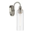thumbnail image 4 of 55209NI Kichler Lighting Kavi - 1 Light Wall Sconce-13 Inch Tall and 5 Inch Wide-Brushed Nickel Finish, 4 of 5