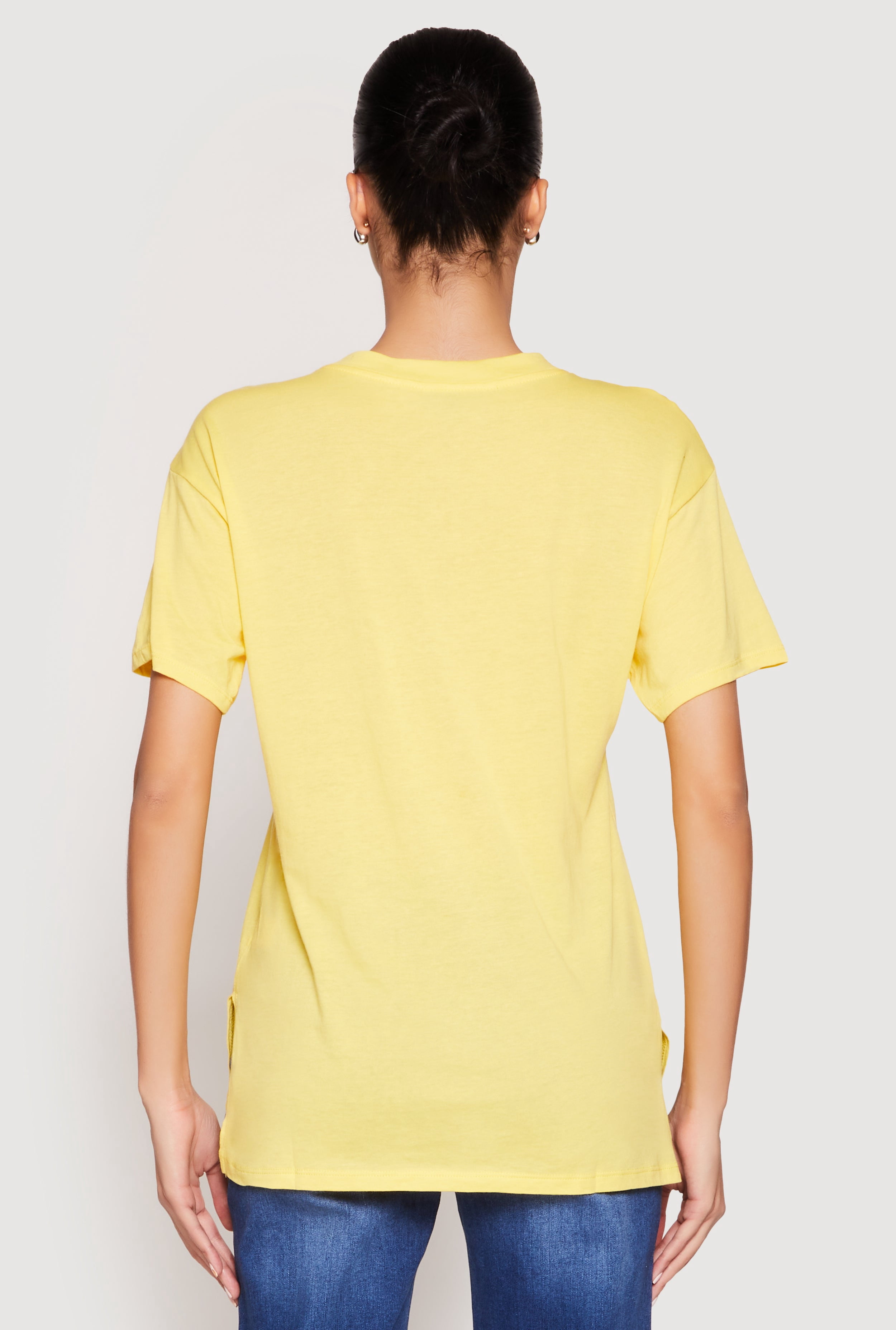 Women's Side Slit Pocket T Shirt - Walmart.com
