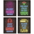 thumbnail image 6 of WANYNG 1 Piece Video Game Room Decor Boys Gaming Wall Art Neon Game Room Decor Gaming Poster Game Room Wall Decor Teenage Boys Room Decor, 6 of 6