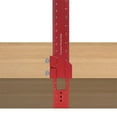 thumbnail image 3 of EIGTHTAIL Woodworking Ruler Precision Pocket Rule Metal Slide Stop Marking Ruler Metric Inch Measuring Wood Working Scribing Ruler, 3 of 15