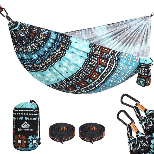 Hamaca NATUREFUN Ultra Ligera para Viajes y Camping con Capacidad de 300 kg