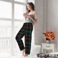 thumbnail image 5 of Honiee Buffalo Plaid Dark Green for elegant Women's Lounge Pants and Pajama Pants, crafted for ultimate comfort in your sleepwear essentials-Medium, 5 of 6
