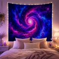 thumbnail image 2 of Cosmic Nebula Spiral Against a Starry Deep Blue Background Majestic Celestial for Space Enthusiasts, Celestial Art Print Christmas Gift Tapestry Wall Hanging for Bedroom and Living Room, 2 of 7