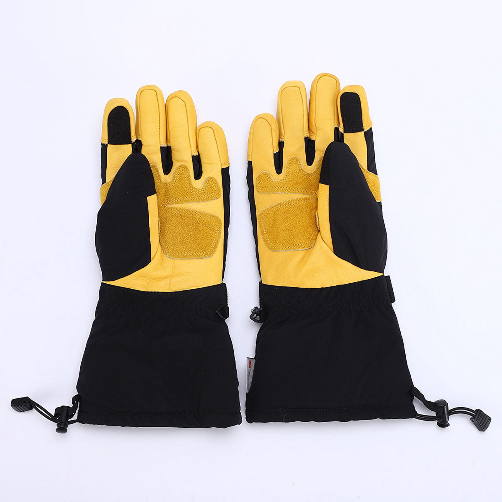 Rugged Waterproof Winter Gloves | Touchscreen Compatible | Cordura Shell, Thinsulate Insulation | Ice Fishing, Skiing, Sledding, Snowboard | for Women or Men(M)