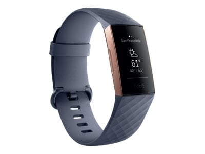 fitbit charge 3 big w rose gold