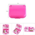 thumbnail image 5 of Sewing Tools,Portable Travel Sewing Kits Sewing Kits Box Needle Threads Box Achieve More, 5 of 5