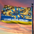 thumbnail image 2 of Flagwix US Ukraine Flag Stand With Ukraine. Ukraine Strong Flag NNT479GF - 5x8 ft., No Flag Pole Rings, 2 of 6