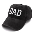 thumbnail image 4 of Premium Cotton Mom Dad Baseball Cap Set - 2pcs with 3D Embroidery, Adjustable Velcro Closure, Breathable Unisex Design for Couples, Perfect Gift for Father's Day/Mother's Day/Anniversary, Ideal for, 4 of 6
