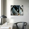 thumbnail image 4 of Orinice Penguin Hat Symbolism Fine Art Aesthetic Poster Print Wall Painting for Classroom Kitchen Office Decor 16x12in, 4 of 6