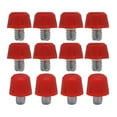thumbnail image 4 of GARENDE 12 Pieces Football Shoe Spikes M6 Rugby Studs for Indoor Competition Outdoor Red, 4 of 9