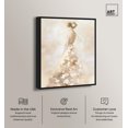 thumbnail image 2 of Dreamscape of Ivory I Canvas Print Fashion Decor by Art Remedy, Black Frame, 16 x 20, 2 of 6