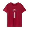 thumbnail image 1 of Camiseta para mujer Ropa deportiva de verano Ropa suave Camisa con cuello redondo para deportes callejeros XL, 1 of 7