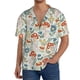 thumbnail image 1 of Fotbe Garden Of Little Bunnies Camisa Estampada de Manga Corta para Hombre, Casual de Verano, Estilo Playero, Sin Arrugas-3X-Large, 1 of 5