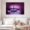 thumbnail image 2 of Elephant Stock Dark Metallic Red Wall Art - Horizontal Canvas Wall Art - Living Room Wall Decor - Nature Canvas - Purple And Blue Decor By Heidi Westum - 48" x 32", 2 of 8