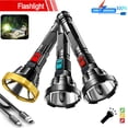 thumbnail image 2 of From Xiao Bei strict selection Strong Light Flashlight LED Power Display Built in Battery Outdoor Long Range Waterproof USB Charging Strong Light Flashlight, 2 of 7