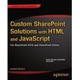 thumbnail image 1 of Custom SharePoint Solutions with HTML and JavaScript: For SharePoint 2013 and SharePoint Online, 1 of 3