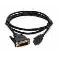 thumbnail image 2 of AddOn - Câble Adaptateur - HDMI Mâle vers DVI-D Mâle - 6 Pi - Noir, 2 of 9