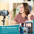 thumbnail image 1 of Wirelesss Lavalier Lapel Microphone for Phone, Cordless Omnidirectional Microphone for Video Recording, Game Live Streaming, Interview, Podcast Vlog, YouTube with Charging Case, 1 of 7