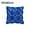 Royal Blue, variant on Unique Bargains 3D Flower Decorative Throw Pillow Cover 16" x 16" Coffee Color
