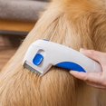 thumbnail image 4 of Electric Flea Comb For Pets Dog Cat Cleaning Brush Lice Remover Control ON/OFF, 4 of 5