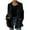 Black, variant on Niaviben Windbreaker for Women Womens Fall Jackets Lapel Coat Casual Jackets for Women Jacket for Women Jackets Winter Jackets Black L