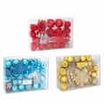 thumbnail image 3 of Bola de plástico galvanizada NikouMX 60 piezas adornos navideños, 3 of 8