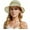 Beige-khaki, variant on YEKEYI Floppy Big Beach Straw Hats for Women Foldable Summer Wide Brim Packable Sun Hat Womens Travel Straw Fedora Hat