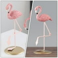 thumbnail image 6 of BRIGHTFUFU Resin Flamingo Sculpture Decorative Flamingo Statue Tabletop Figurine Home Decor, 6 of 8